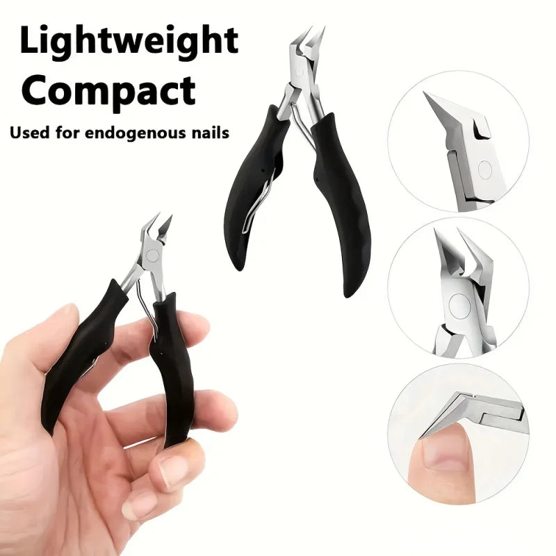 Stainless Steel Nail Clipper Set – Concave Blade & Nail File Nail Clipper Set Axl