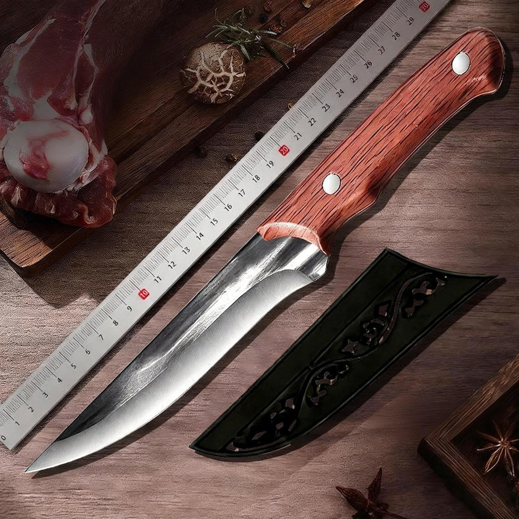 Hand-Forged Boning Knife – Sharp Stainless Steel, 14.5cm Boning Knife Axl