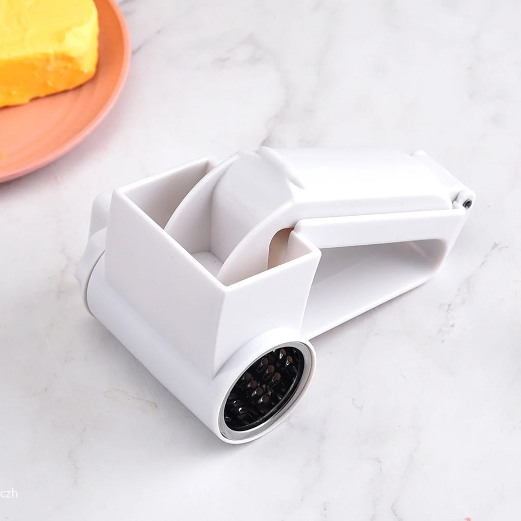 Hand-Crank Rotary Cheese Grater – Multi-Function Shredder Rotary Cheese Grater Axl