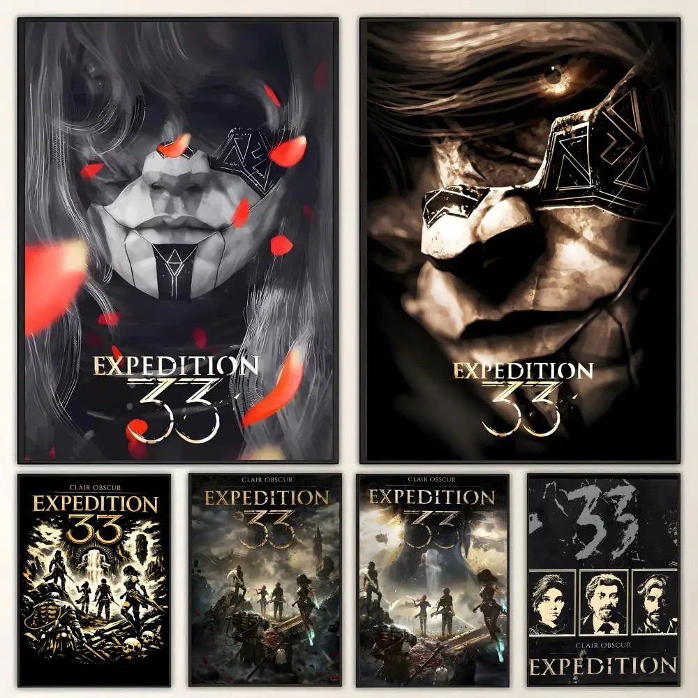 Game COE3 HD Art Poster – Waterproof Sticky Wall Decor Wall Art Poster Axl