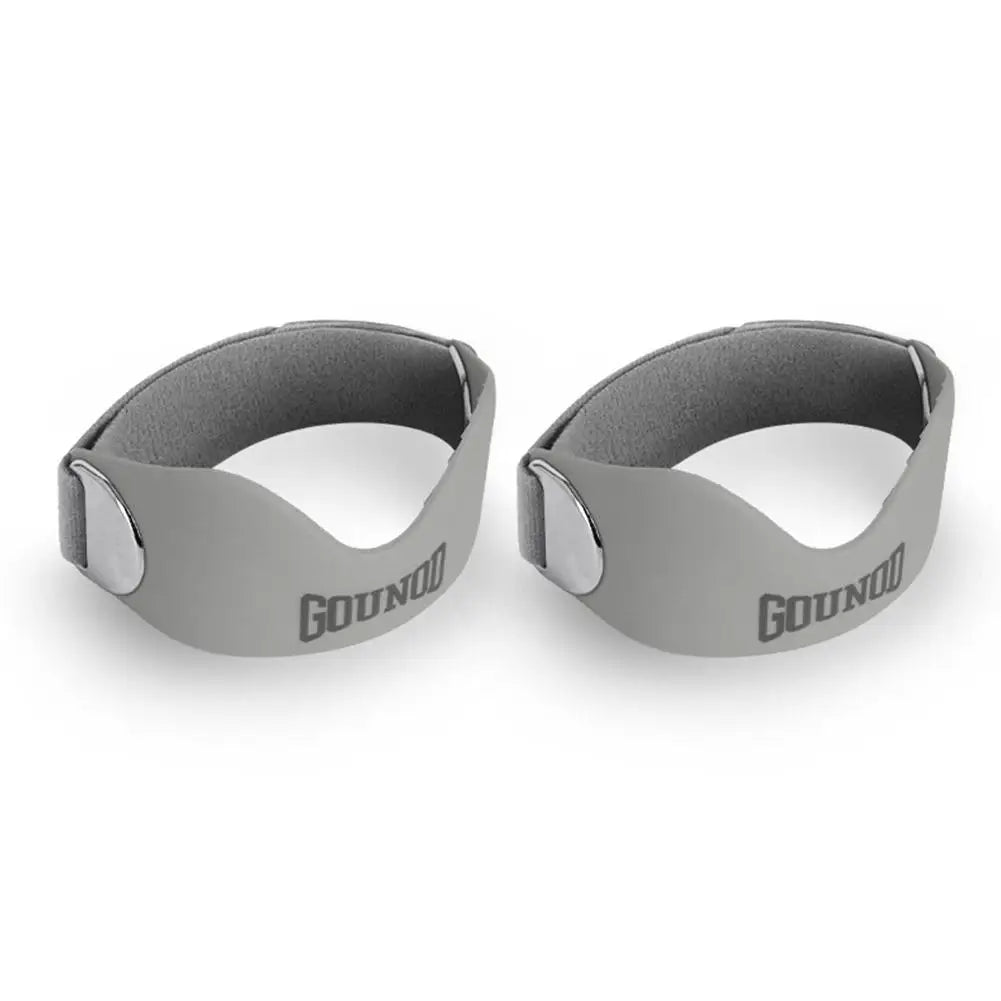 Adjustable Patella Knee Strap – 3D Silicone Sports Knee Support Knee Support Strap Axl 2pcs Grey M