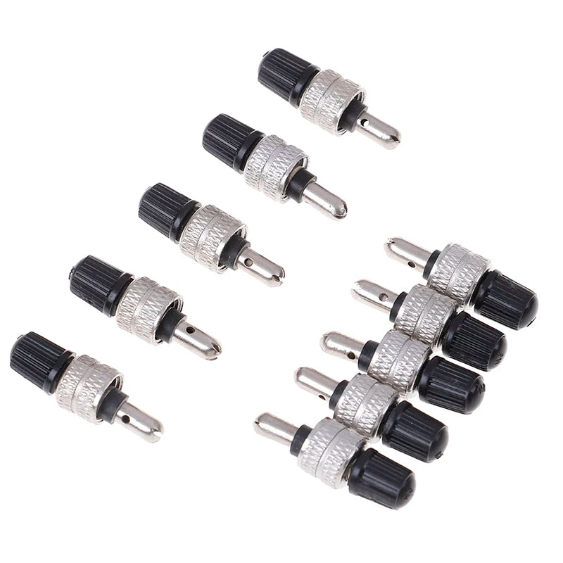 10-Pack Bike Tire Valve Core Replacement – Copper Tire Valve Core Kit Axl