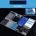 LED Calculator DIY Kit – 51 Microcontroller Soldering Practice DIY Electronics Kit Axl Blue