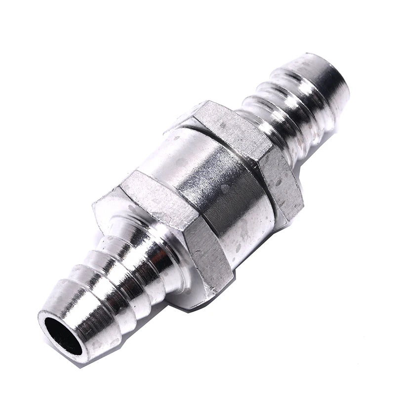 One-Way Aluminium Fuel Non-Return Check Valve 6–12mm Fuel Check Valve Axl