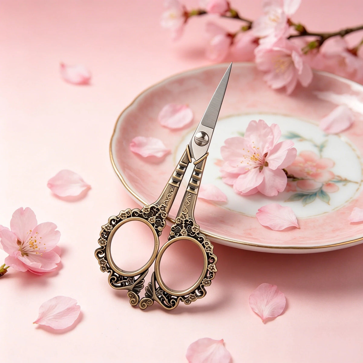 Mini Tailor Scissors – Stainless Steel Embroidery Shears 1-2 Pack Embroidery Scissors Axl Scissors-Bronze