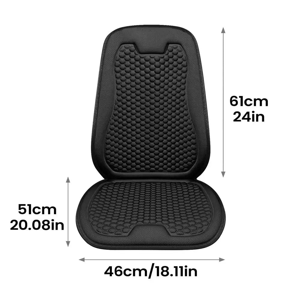 Cooling Car Seat Cover – Breathable Ergonomic Universal Fit Car Seat Cover Axl Black