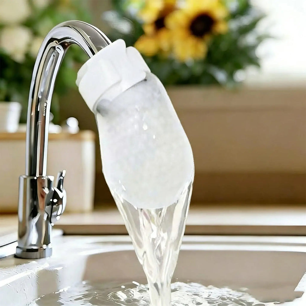 Faucet Filter Cotton Bags 30-Pack – Anti-Splash Tap Filter Faucet Filter Bag Axl