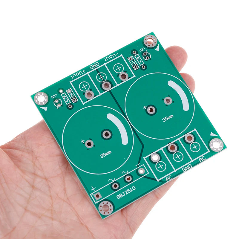 25A AC-DC Rectifier Filter Power Supply Bare PCB Board Power Supply PCB Axl No plug One Size