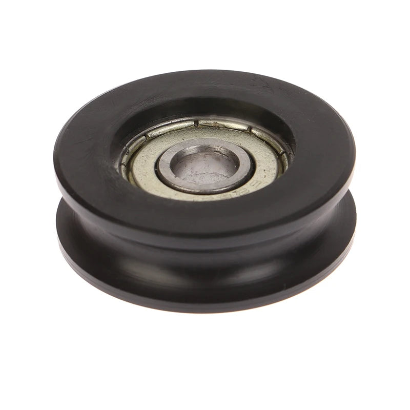 U Groove Roller Pulley Wheel – 626 Bearing for Sliding Doors Roller Pulley Wheel Axl