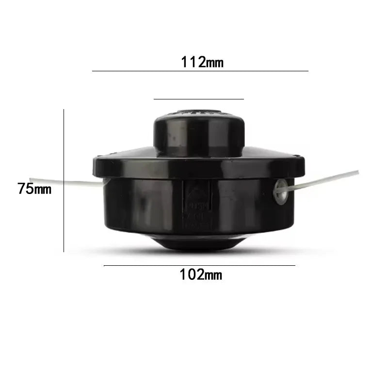 Universal Replacement Trimmer Head – Brush Cutter Grass Tool Trimmer Head Axl