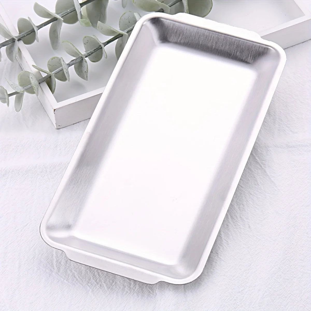 Square Nail Tool Storage Tray – Nail Studio Desktop Organizer Nail Tool Organizer Axl Silvery
