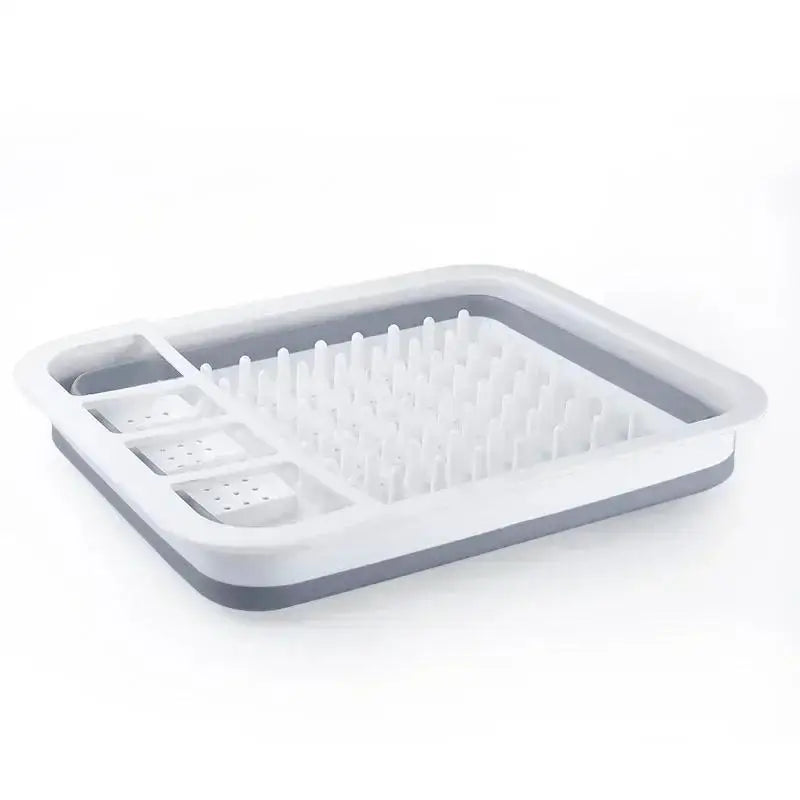 Foldable Dish Drying Rack – Kitchen Organizer & Storage Shelf Dish Drying Rack Axl A
