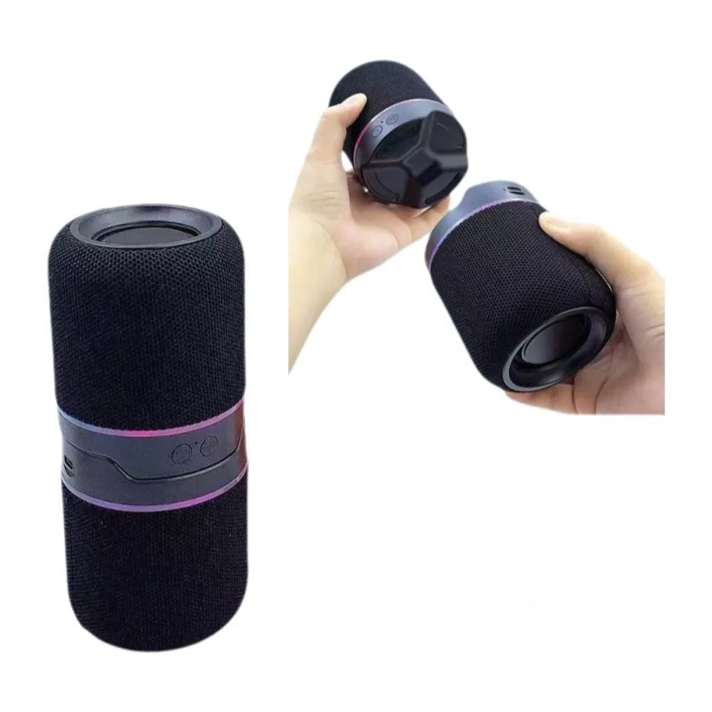 2-in-1 Magnetic Split Bluetooth Speaker – HiFi & RGB Lights Bluetooth Speaker Axl Black