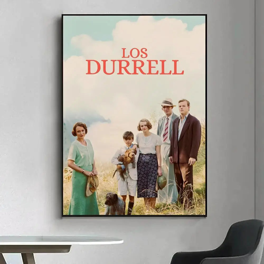 The Durrells TV Series HD Wall Poster – Home Decor Art Print Wall Art Poster Axl