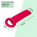 Multifunction Bottle & Can Opener – Non-Slip Manual Kitchen Tool Bottle Opener Axl Red