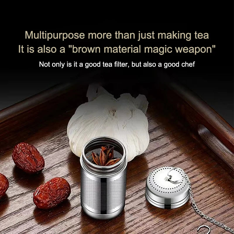Stainless Steel Tea Infuser Ball Strainer – Fine Mesh S/M/L Tea Infuser Strainer Axl