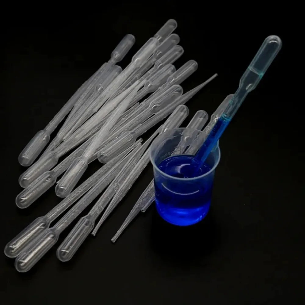 10-Pack Disposable Graduated Plastic Pipette Droppers 1–10ml Disposable Pipette Dropper Axl