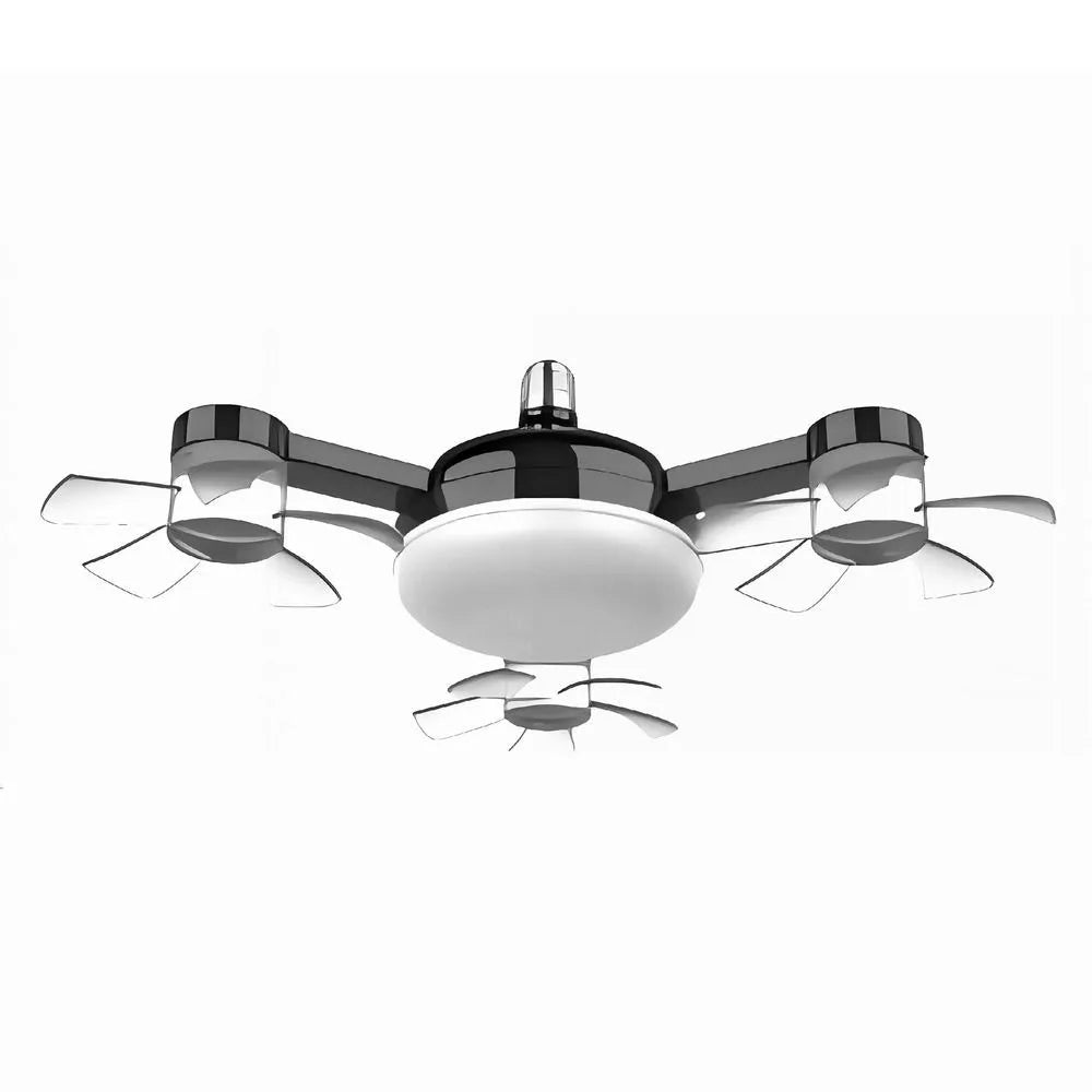 2-in-1 Ceiling Fan Light | 3-Speed Remote Control LED Lamp Ceiling Fan Light Axl 3 heads
