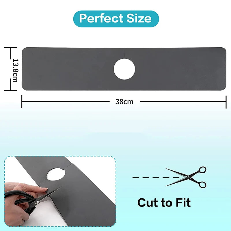 Diatomite Sink Splash Guard & Faucet Absorbent Drip Mat Faucet Drip Mat Axl