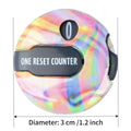 Mini Golf Score Counter Clicker – Glove Attachment, 12 Shots Golf Score Counter Axl Iridescent