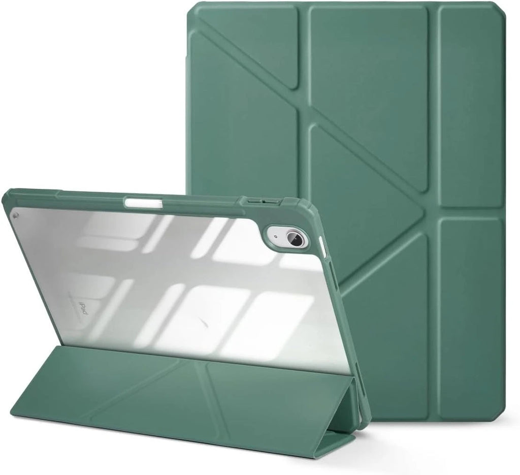 Acrylic Clear Y-Fold iPad Case with Stand | Air Pro 6th–10th Gen Tablet Stand Case Axl green iPad Air 9.7in 2013