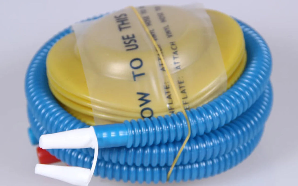 Portable 4-Inch Foot Pedal Air Pump – Balloon & Pool Ring Foot Pedal Air Pump Axl