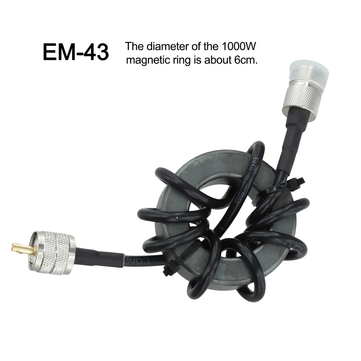 HF Shortwave Choke Coil Ring EM-43 & EM-25 | 1.8–30MHz HF Choke Coil Ring Axl EM-43 China Mainland