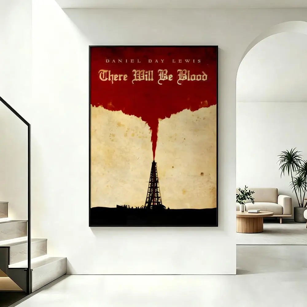 There Will Be Blood Movie Poster – HD Waterproof Wall Art Movie Wall Poster Axl