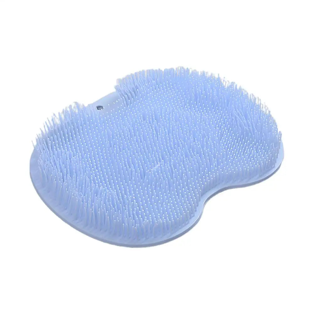 Silicone Shower Foot Scrubber Mat – Exfoliate & Massage Foot Scrubber Mat Axl Blue