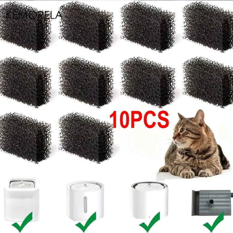 Kemorela Pet Fountain Foam Filter – Petkit Eversweet Compatible Pet Fountain Filter Axl