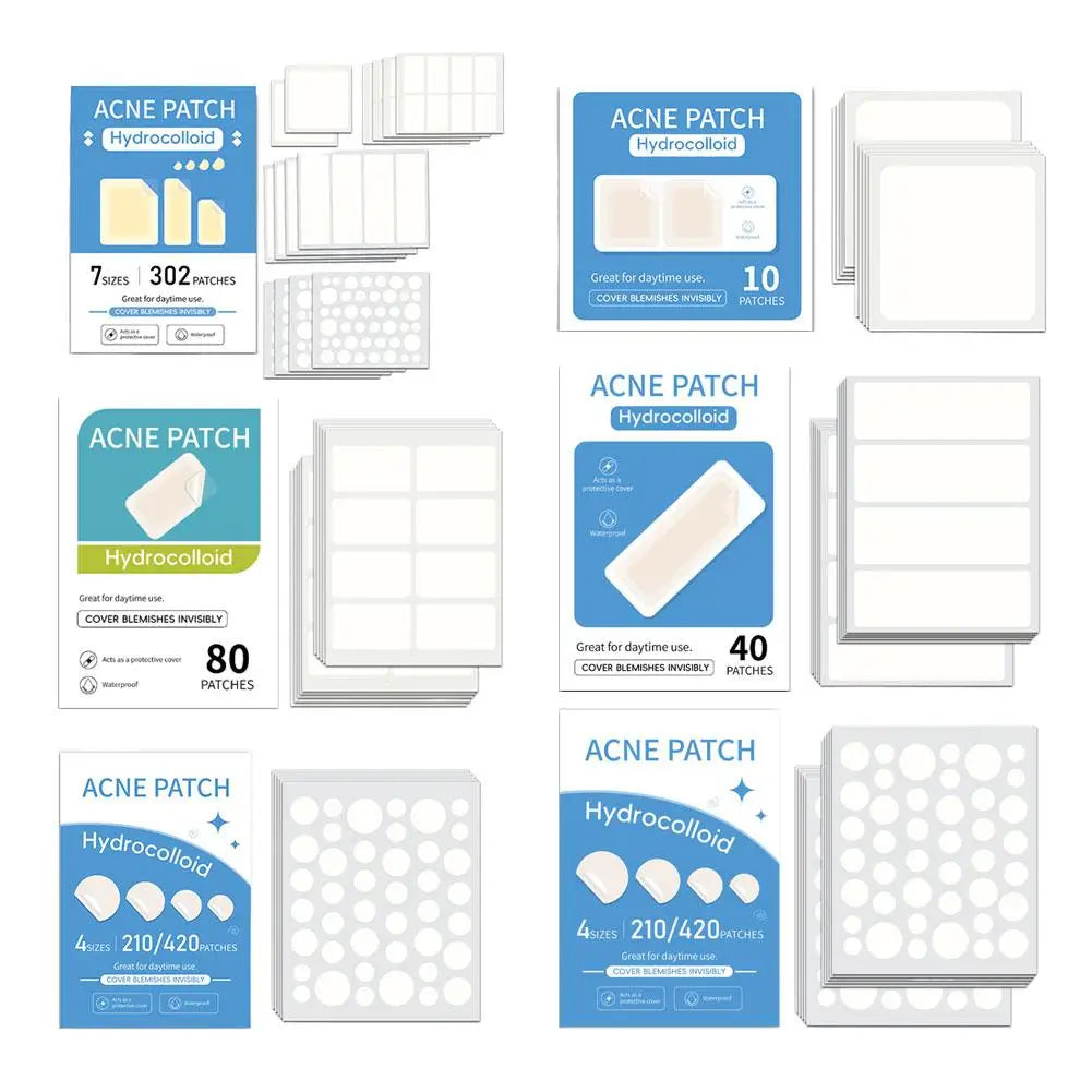 Hydrocolloid Pimple Patches – Full Face, Gentle Acne Patches Acne Patch Axl