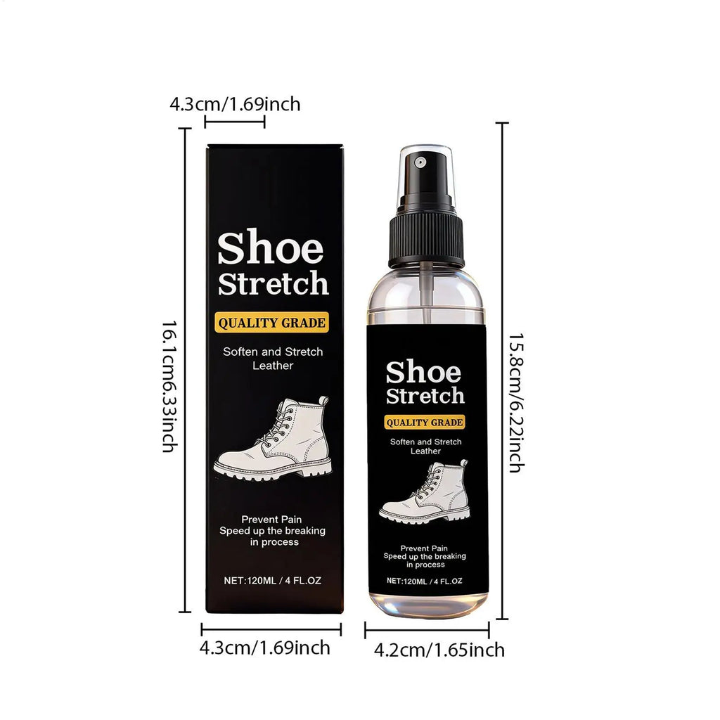 Shoe Stretcher Spray 120ml – Boot Softening & Stretch Liquid Shoe Care Spray Axl