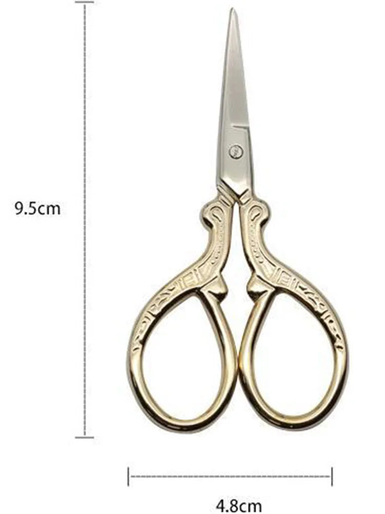 Vintage Stainless Steel Sewing Scissors – Fabric & Embroidery Sewing Scissors Axl