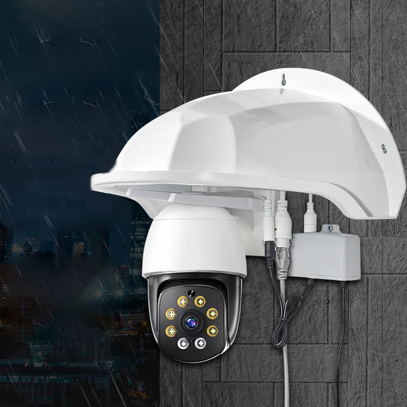 Waterproof CCTV Dome Camera Rain Cover – ABS Protection Case Camera Protection Cover Axl black