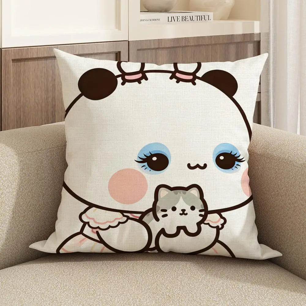 Undertale Linen Cushion Cover | Sofa, Bed & Chair Pillow Case Linen Cushion Cover Axl White1 60X60cm