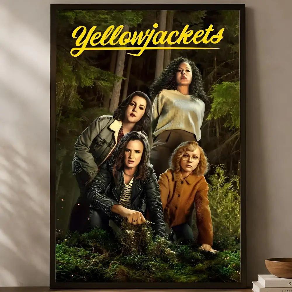 Yellowjackets Show Poster – Self-Stick Waterproof HD Wall Art Wall Art Poster Axl White07 40X50cmNoframe
