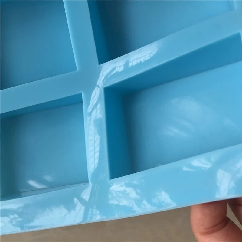 Rectangular Silicone Soap Mold – DIY Cold Process Soap Making Silicone Soap Mold Axl
