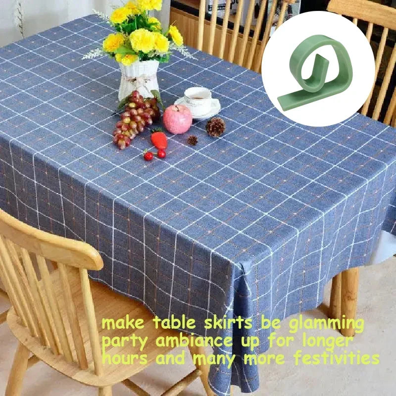 Plastic Tablecloth Clips – Anti-Slip Table Cover Clamps Tablecloth Clips Axl