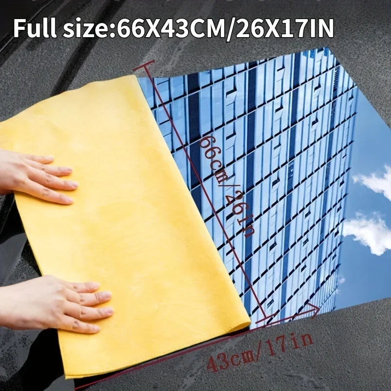 Super Absorbent Car Wash Microfiber Towel – Detailing & Polish Car Wash Towel Axl