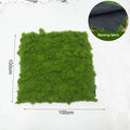 Artificial Moss Mat – Faux Lawn for Bonsai & Micro Landscape Artificial Moss Mat Axl Green A3