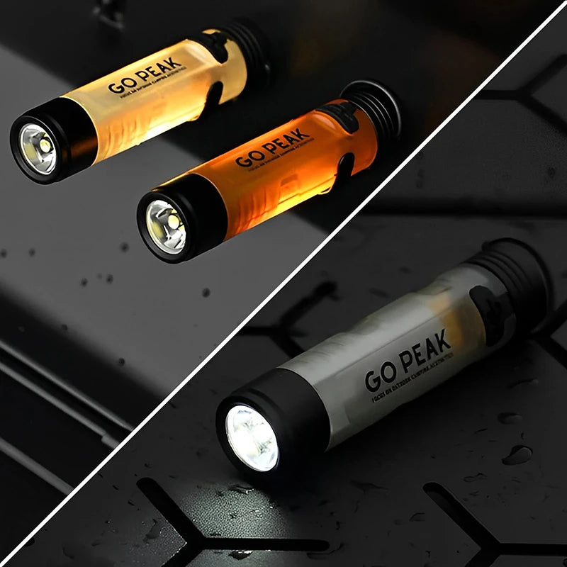 Pocket Mini LED Flashlight – USB Rechargeable Keychain Torch Mini LED Flashlight Axl