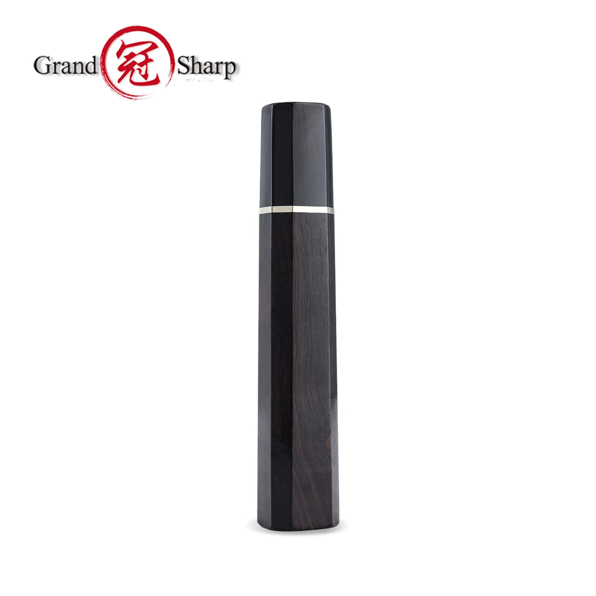 Grandsharp DIY Knife Handle – Ebony & Desert Ironwood Blank DIY Knife Handle Axl Ebony wood-1