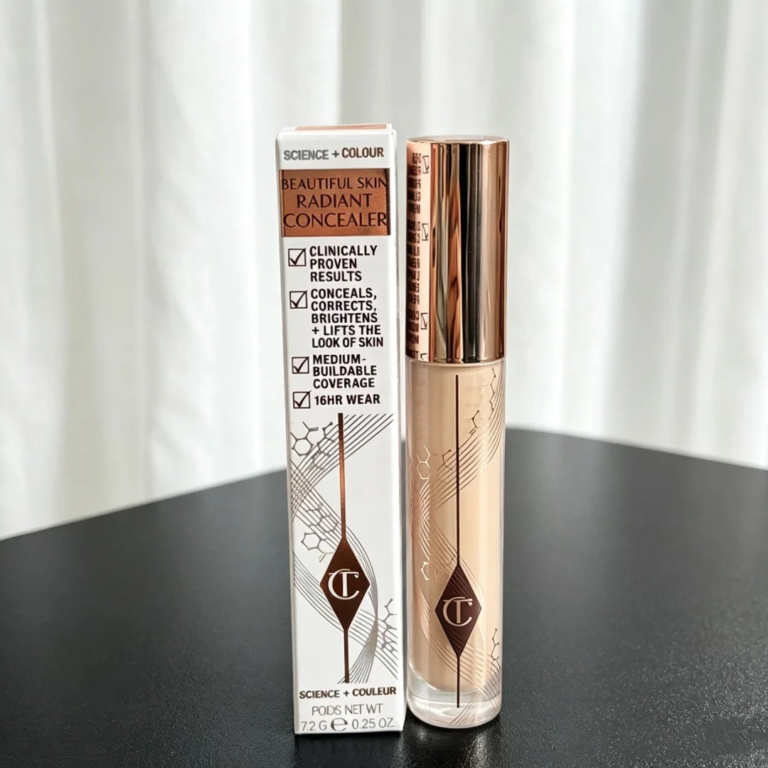 Charlotte Tilbury Starlight Powder & Concealer | Dewy Finish Powder & Concealer Set Axl 6.5