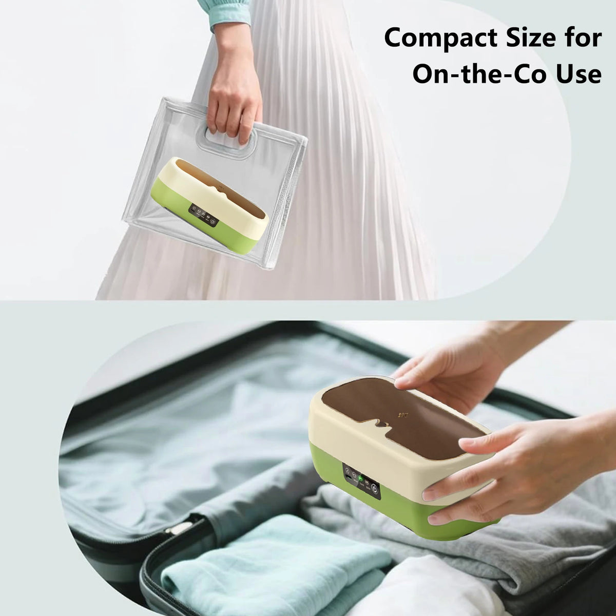 Ultrasonic Jewelry Cleaner – 3 Modes & Smart Timer | CE Certified Ultrasonic Cleaner Axl