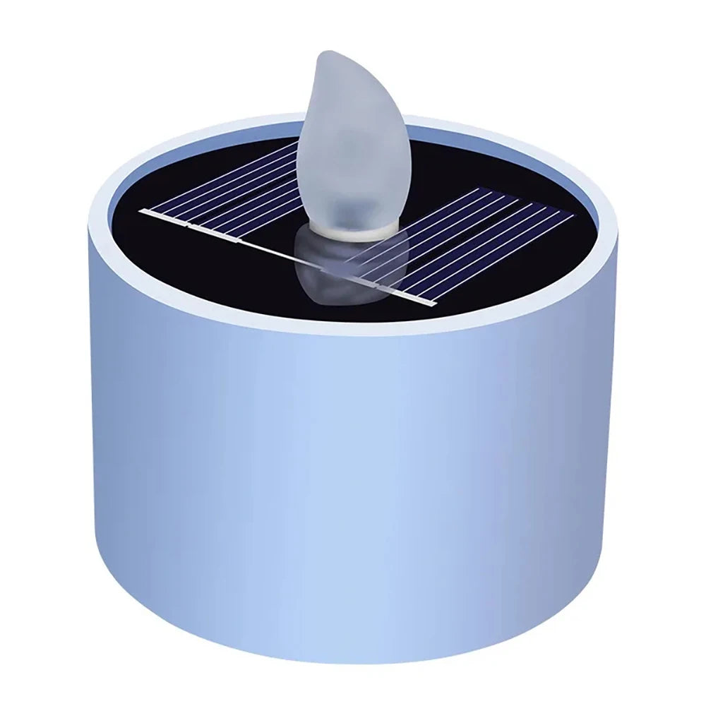 6-Pack Solar Flameless LED Tea Light Candles – Outdoor Waterproof Solar LED Candles Axl 1pc