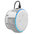Echo Dot 3rd Gen Wall Mount Holder with Cable Management Speaker Wall Mount Axl White