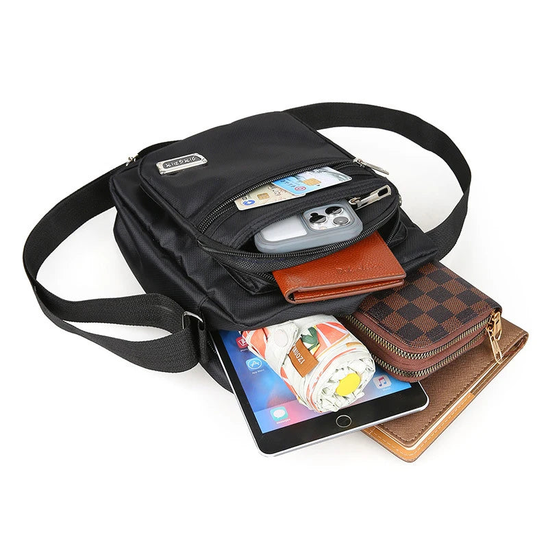 Waterproof Nylon Crossbody Sling Bag for Men – Lightweight Crossbody Sling Bag Axl