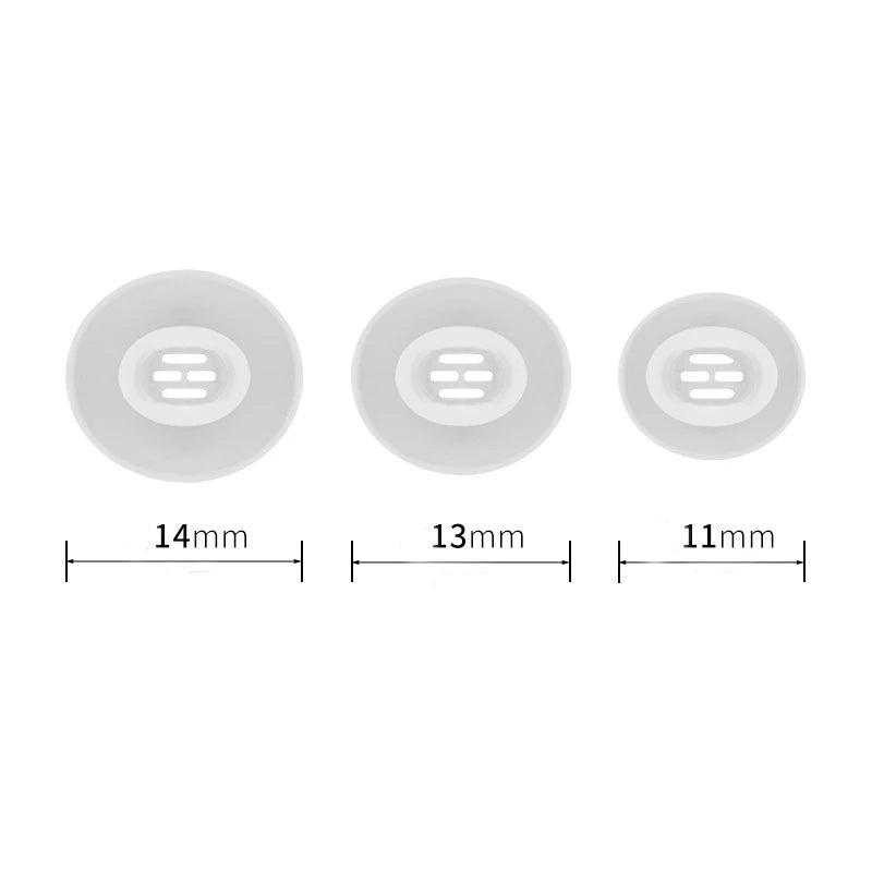 Silicone Ear Tips for OPPO Enco Air 2 Pro – 6-Pack S/M/L Earbud Ear Tips Axl