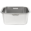 10L Stainless Steel Dishpan | Large Multipurpose Kitchen Wash Basin Kitchen Wash Basin Axl 1PCS