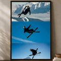 Eileen Gu Athlete Wall Art Poster – Self-Stick Waterproof HD Wall Art Poster Axl White15 50X70cmNoframe